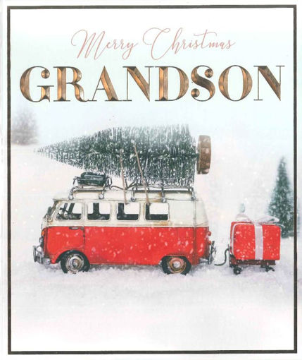 Picture of MERRY CHRISTMAS GRANDSON CARD